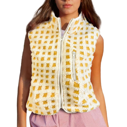 Waffles Fleece Vest