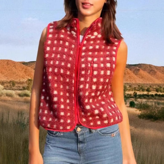 Waffles Fleece Vest