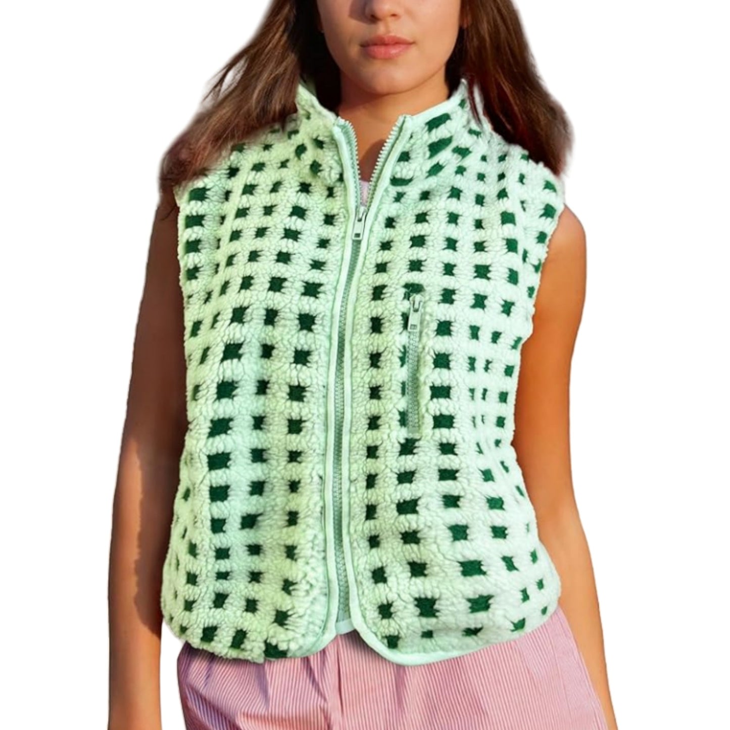 Waffles Fleece Vest