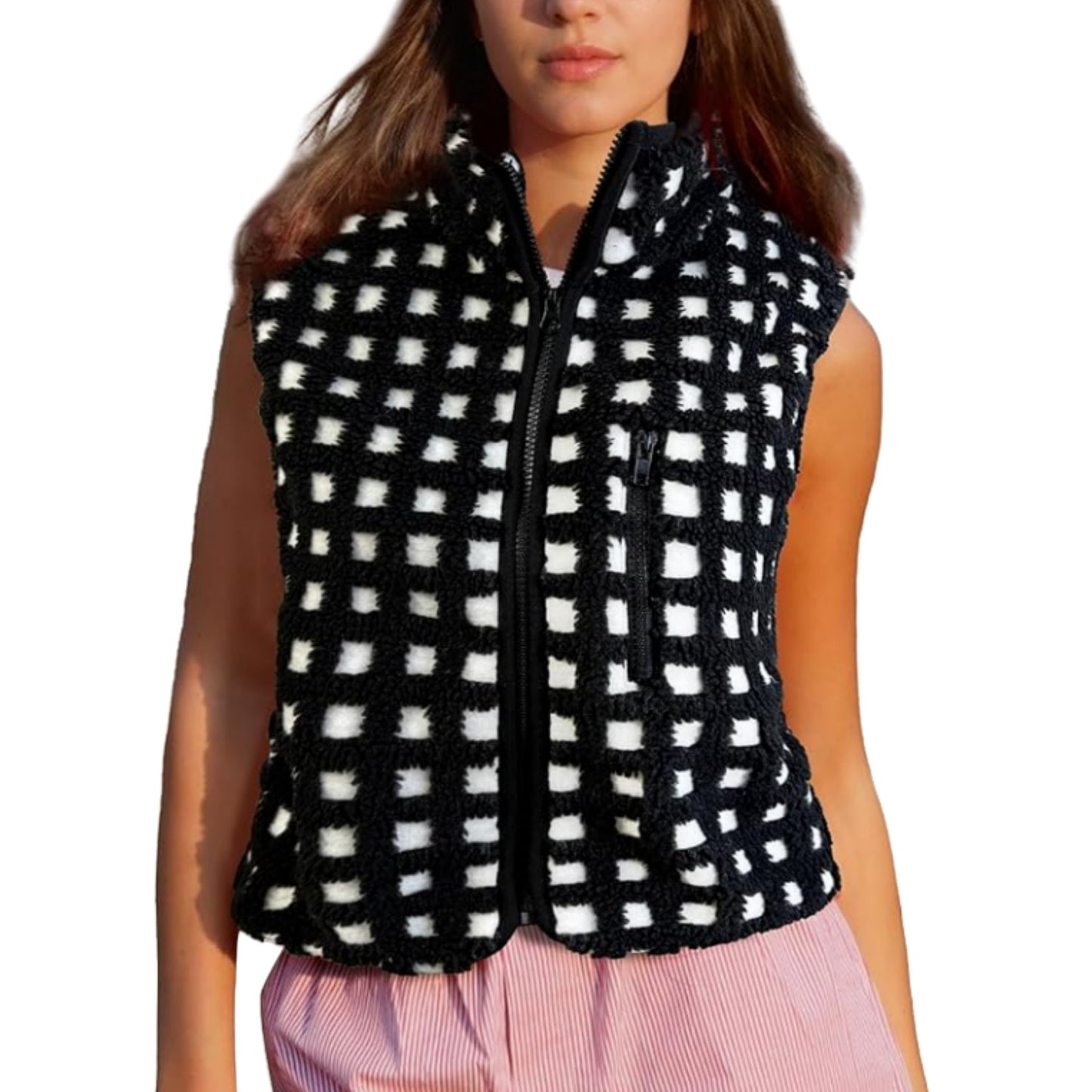 Waffles Fleece Vest