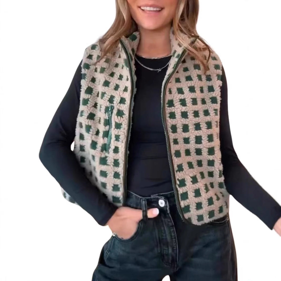 Waffles Fleece Vest
