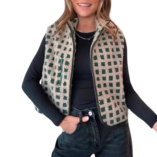Waffles Fleece Vest