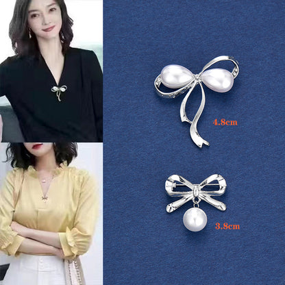 Waist-cinching anti-glare brooch
