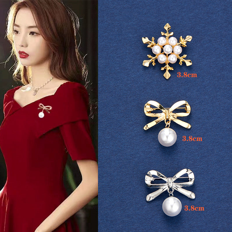 Waist-cinching anti-glare brooch