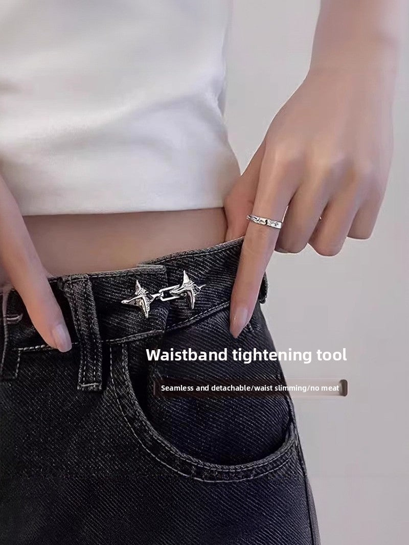Waist Cinching Tool Adjustable Pants Buckle