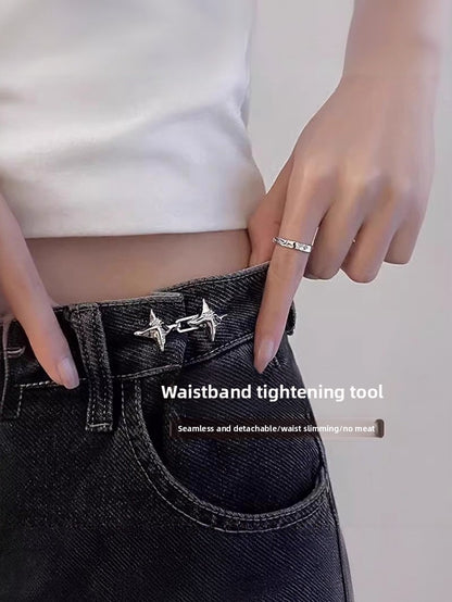 Waist Cinching Tool Adjustable Pants Buckle