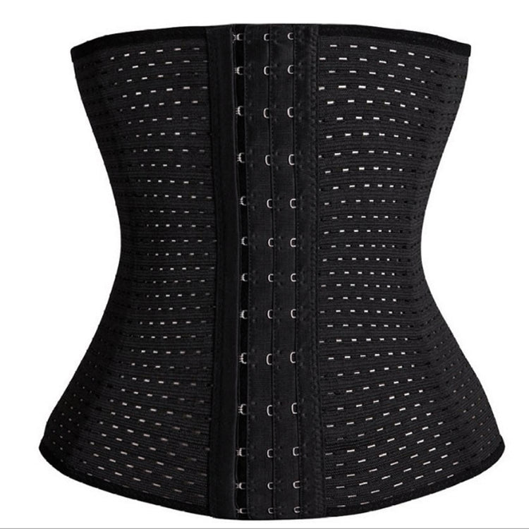 Waist-cinching, tummy-shaping, breathable, hollowed-out shaping belt