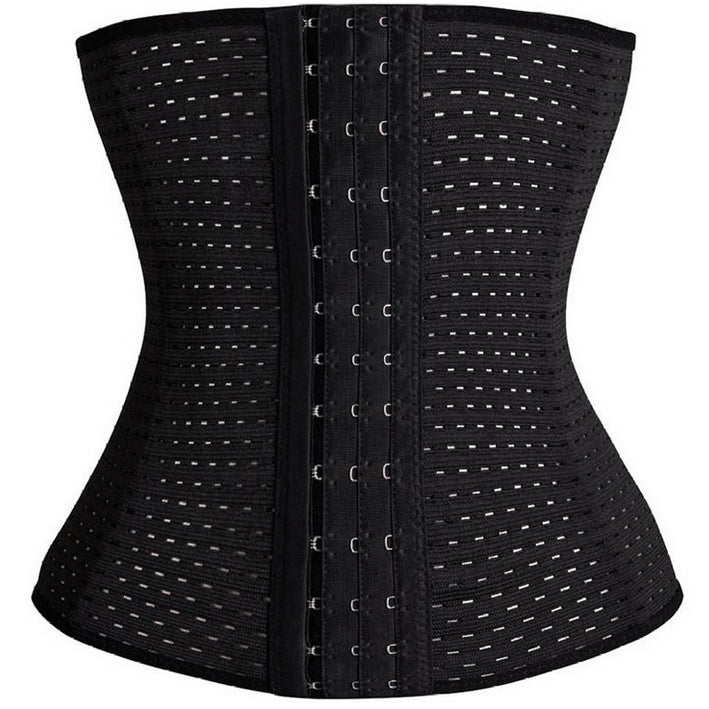 Waist-cinching, tummy-shaping, breathable, hollowed-out shaping belt
