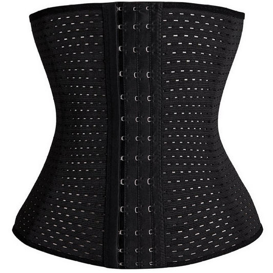 Waist-cinching, tummy-shaping, breathable, hollowed-out shaping belt