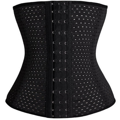 Waist-cinching, tummy-shaping, breathable, hollowed-out shaping belt