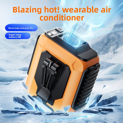 waist mounted fan