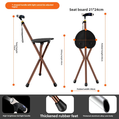 Walking Cane Stool