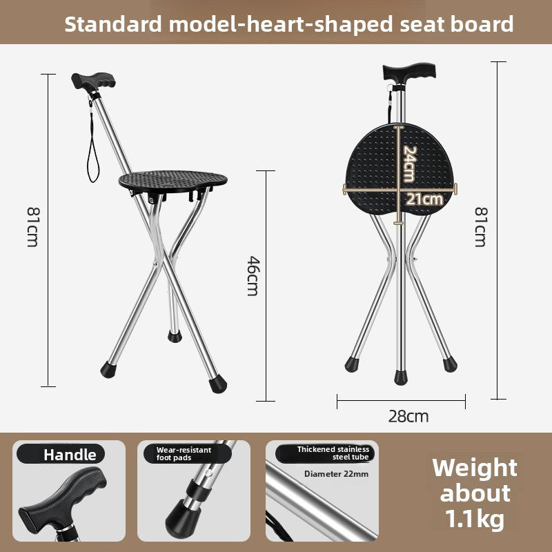 Walking Cane Stool