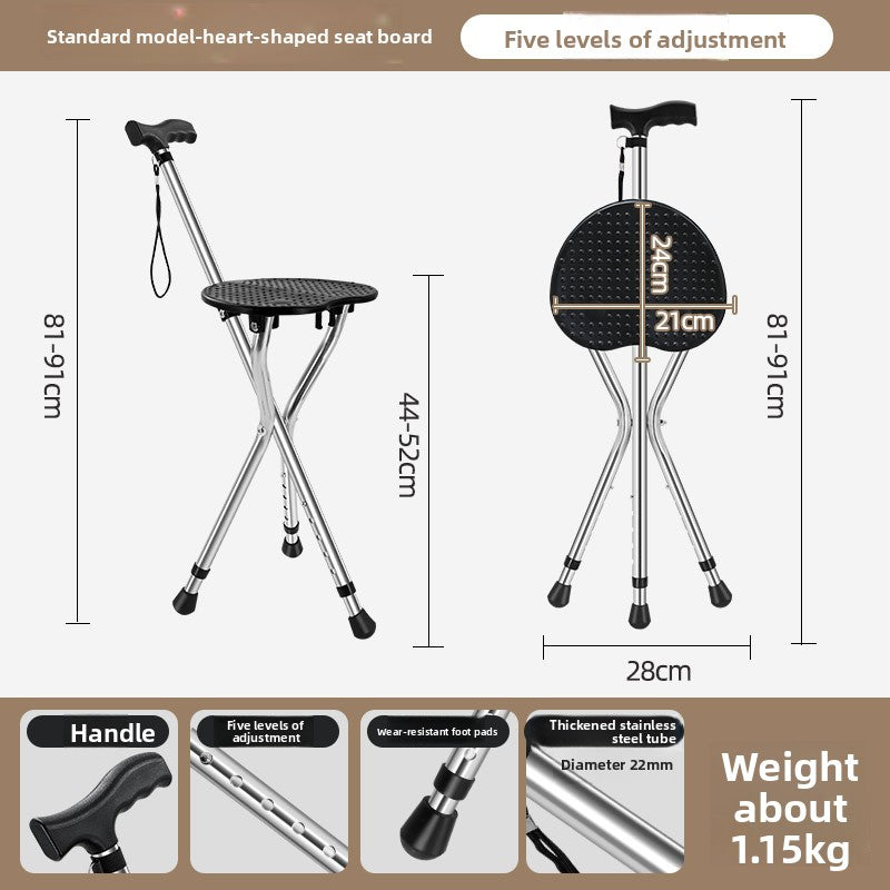 Walking Cane Stool