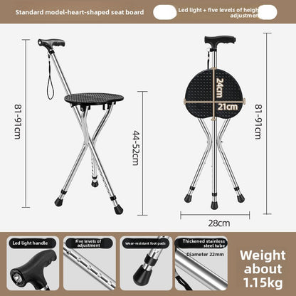 Walking Cane Stool