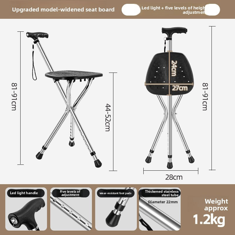 Walking Cane Stool