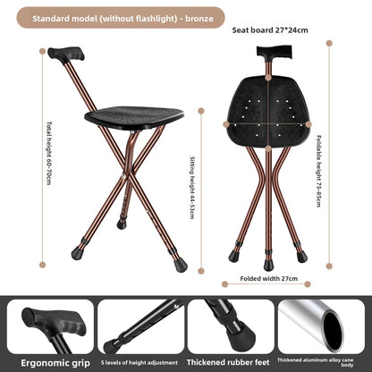 Walking Cane Stool