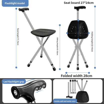 Walking Cane Stool
