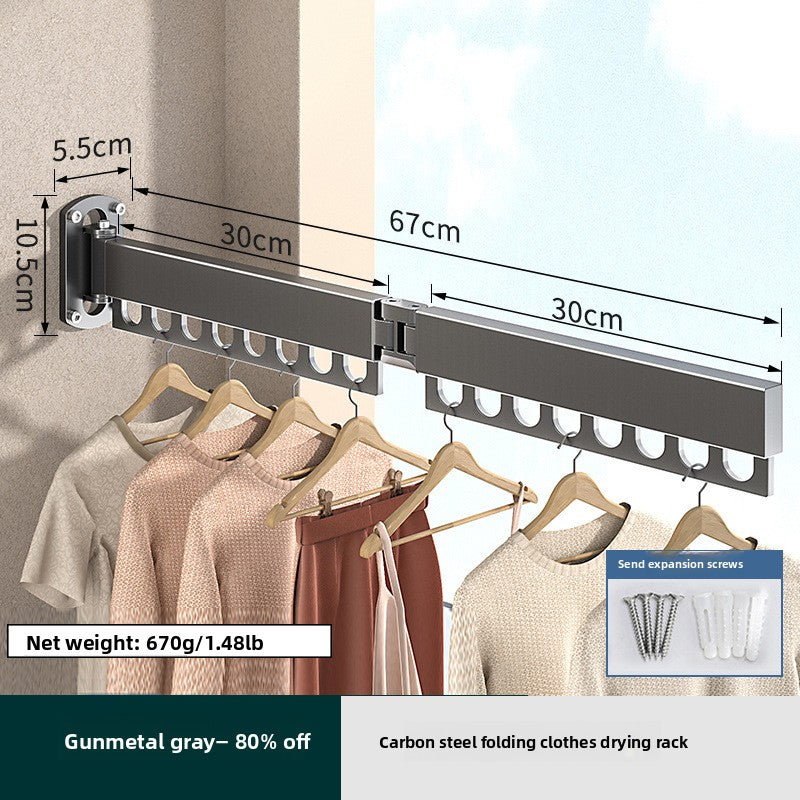 Wall Mount Foldable Drying Rack