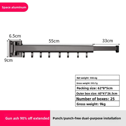 Wall Mount Foldable Drying Rack