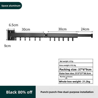 Wall Mount Foldable Drying Rack