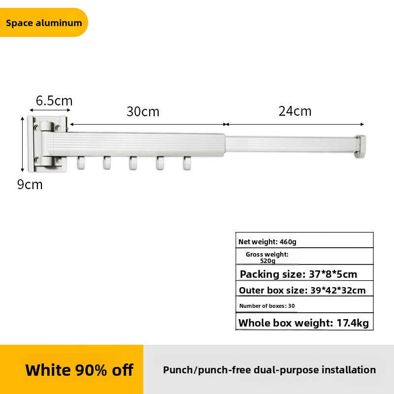 Wall Mount Foldable Drying Rack