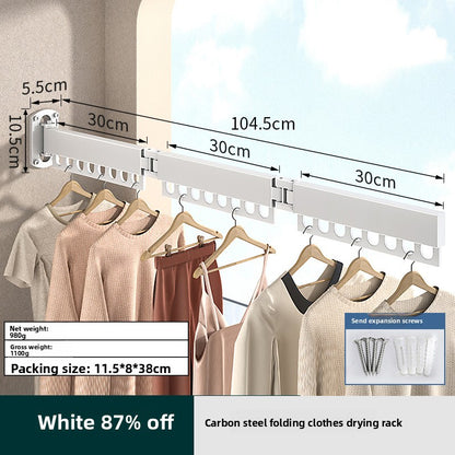 Wall Mount Foldable Drying Rack