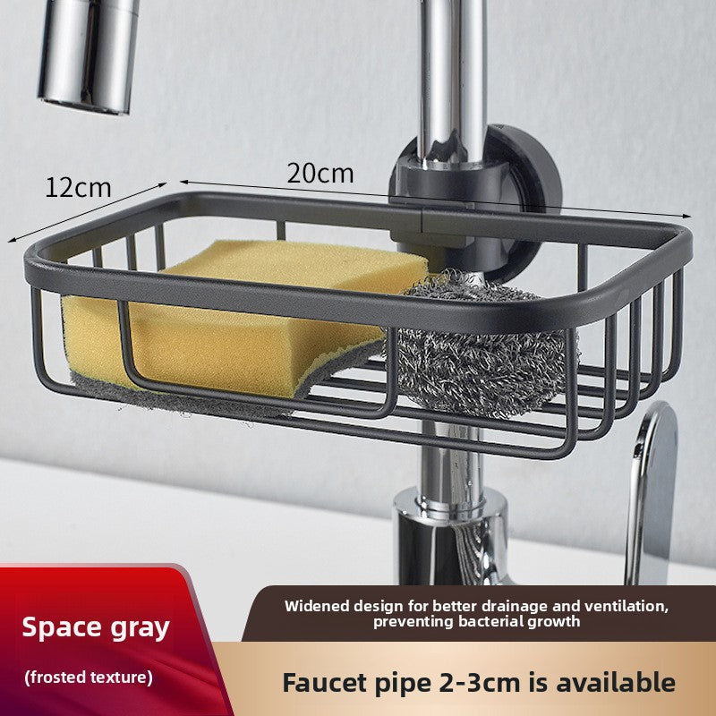 Wall Mount Kitchen Sink Drain Rack