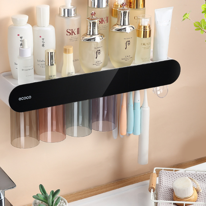 Wall Mount Toothbrush Cup Holder