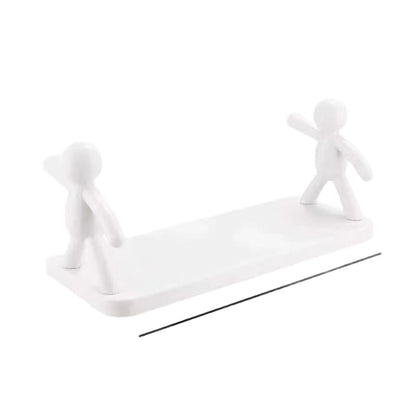 Wall-Mounted Adhesive Storage Rack