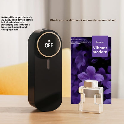 Wall-mounted aromatherapy machine