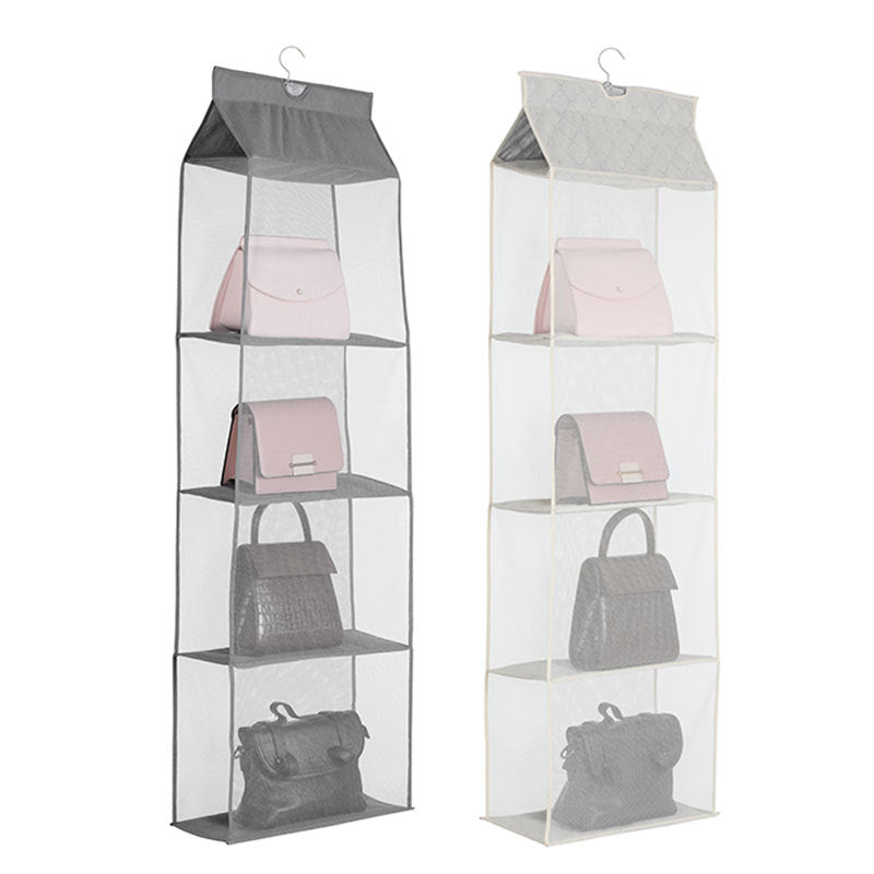 Wall-mounted bag storage bag