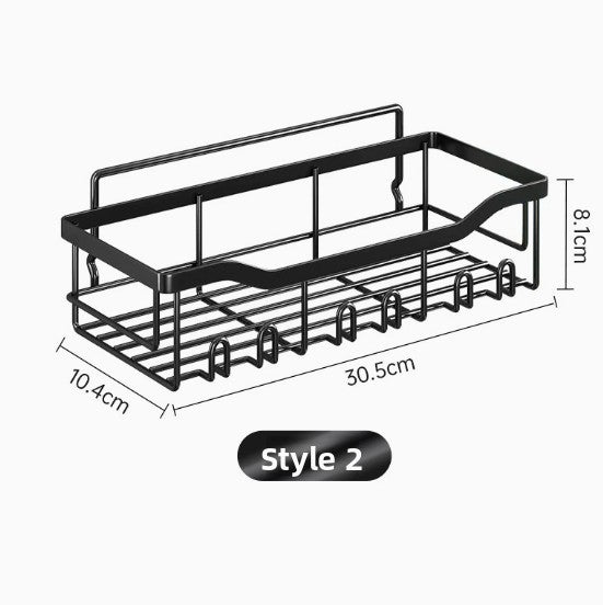 Wall Mounted Bathroom Organizer Rack