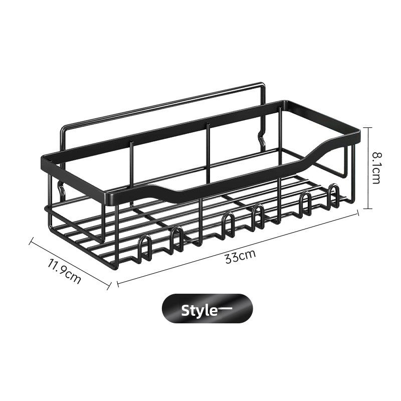 Wall Mounted Bathroom Organizer Rack