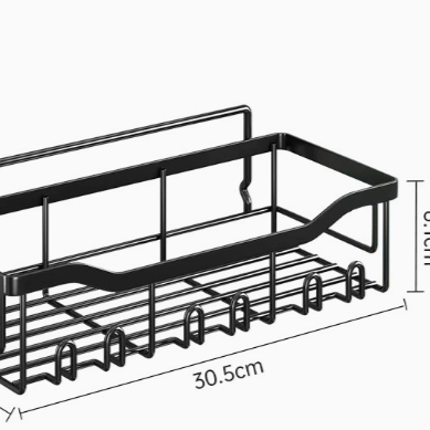 Wall Mounted Bathroom Organizer Rack