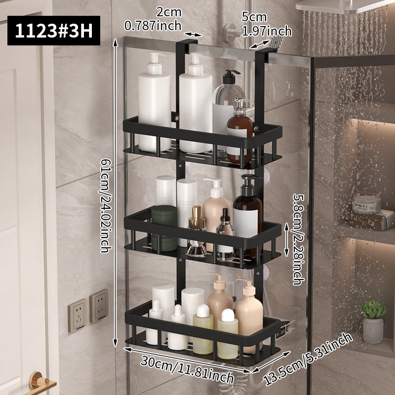 Wall Mounted Bathroom Organizer Rack