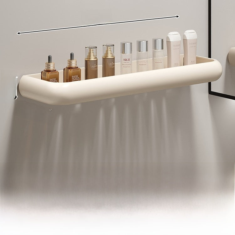 Wall Mounted Bathroom Storage Shelf with Hooks