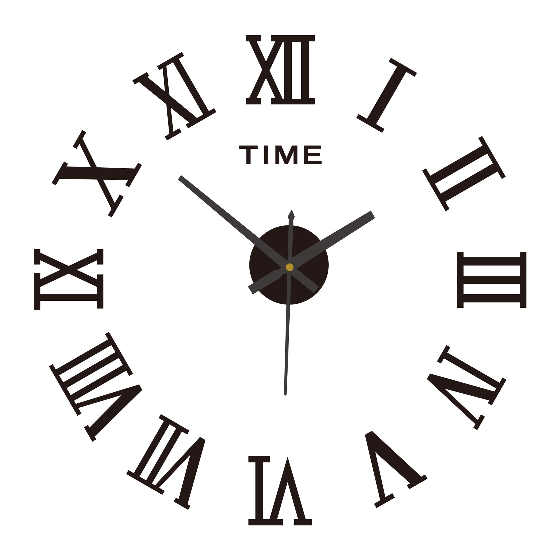 Wall-mounted clock