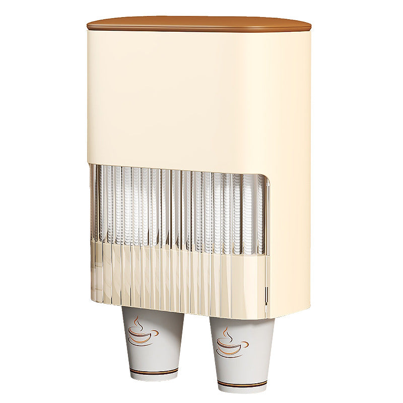 Wall-mounted drink-holding device