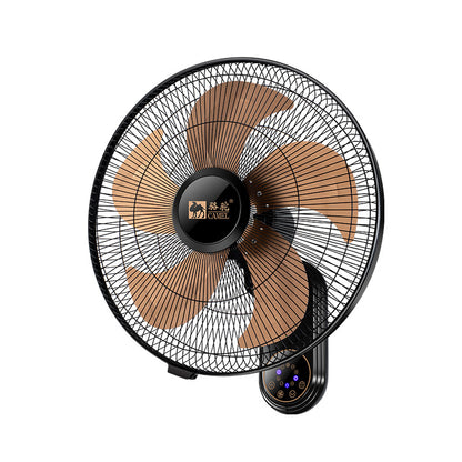 Wall-Mounted Electric Fan with Aluminum Blades