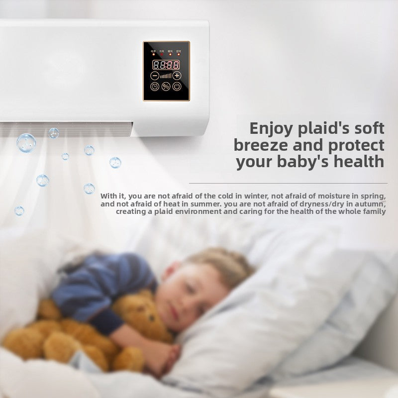 Wall-mounted electric heater