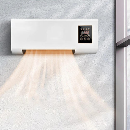 Wall-Mounted Electric Heater with Remote Control for Home Use