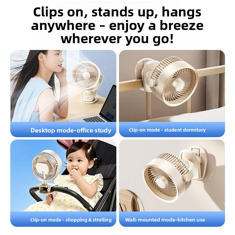 Wall-mounted fan