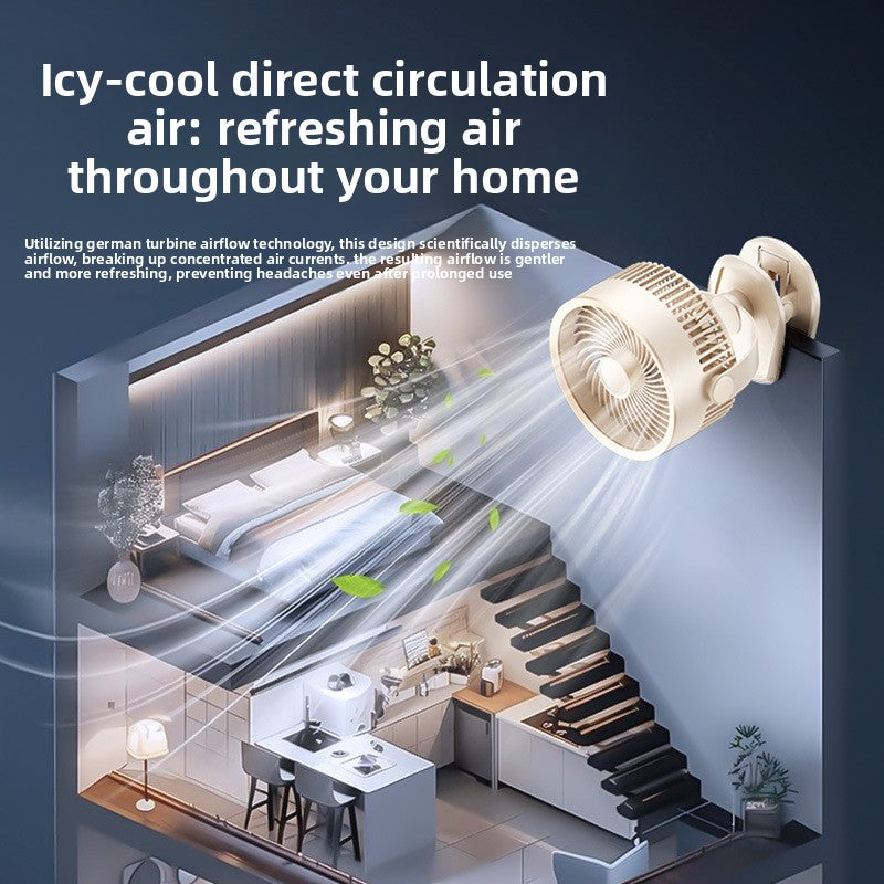 Wall-mounted fan