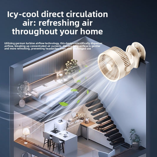 Wall-mounted fan