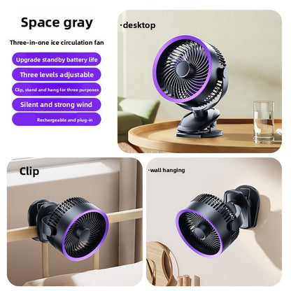 Wall-mounted fan