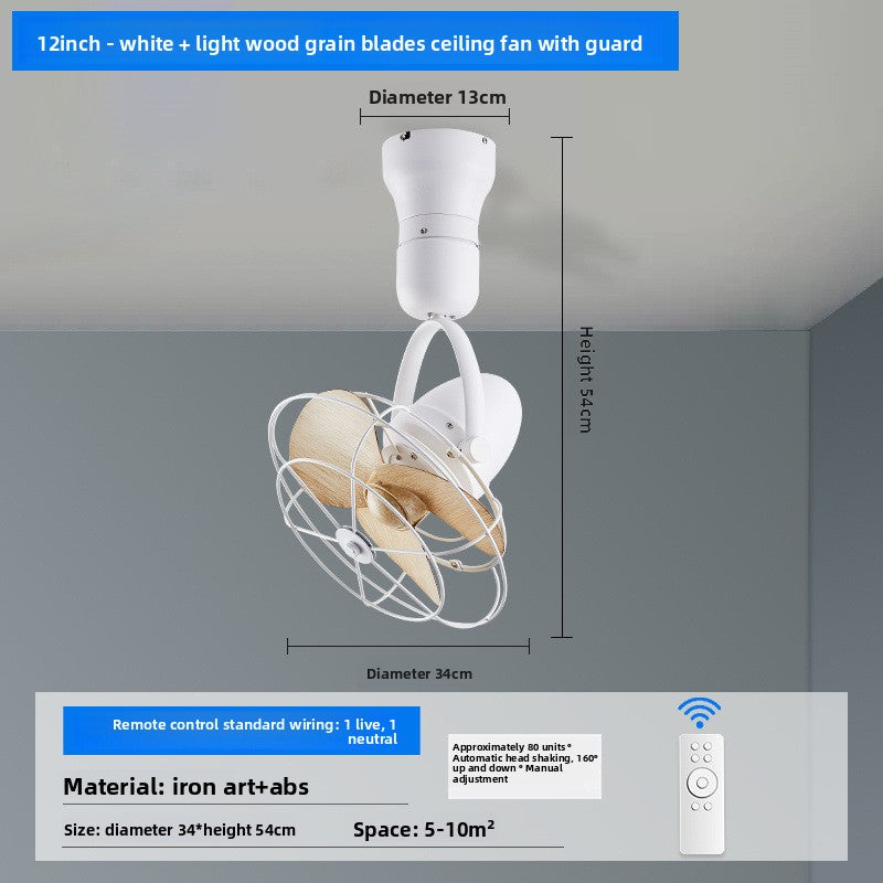 Wall-mounted fan