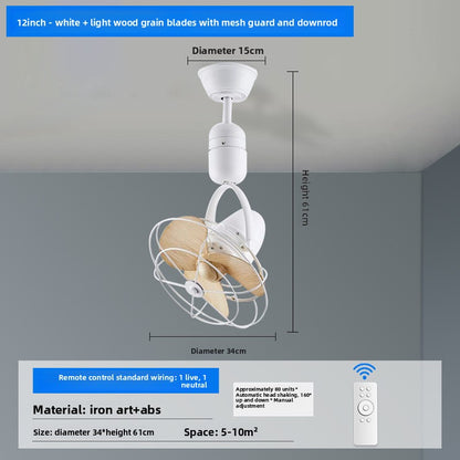 Wall-mounted fan