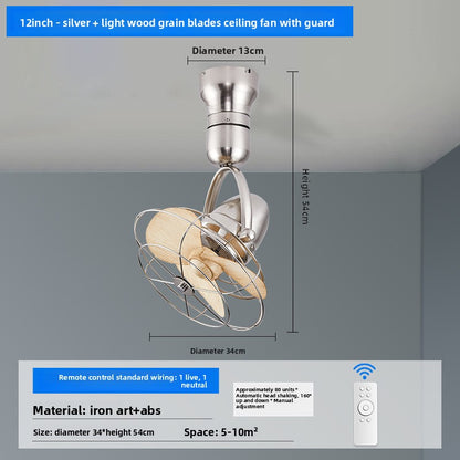 Wall-mounted fan