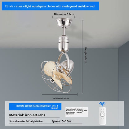 Wall-mounted fan